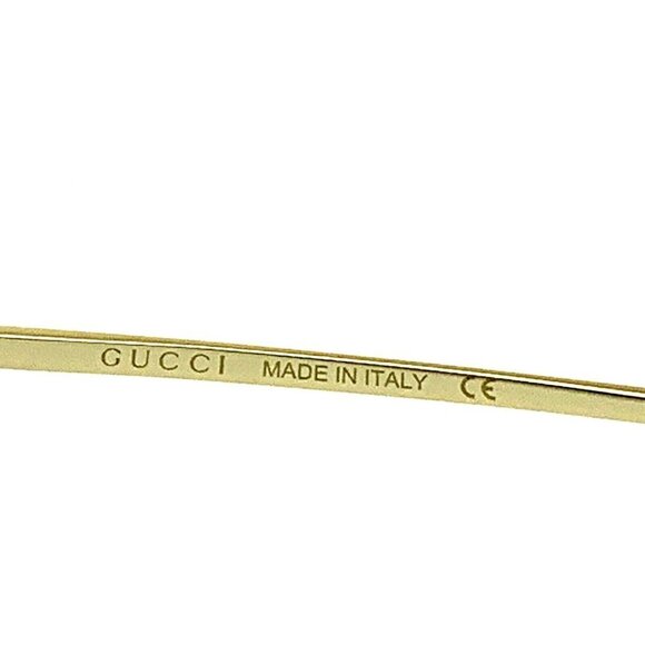 Gucci Women\'s Sunglasses GG0878S 004 59 20-140 Round Gold Frame Gradient… main image 8